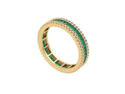 Engagement Band  3D print model buy