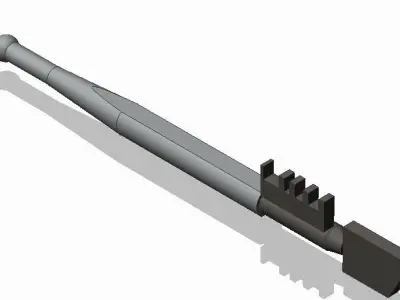 Diamond Glass Cutter Free 3D model