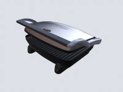 Press for AR Free low-poly 3D model