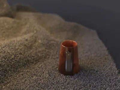 Antique Mug 3D model