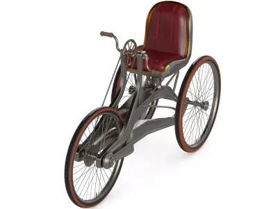 Handcycle 3D model buy