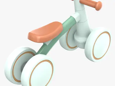 Baby Balance Bike 3D model purchase