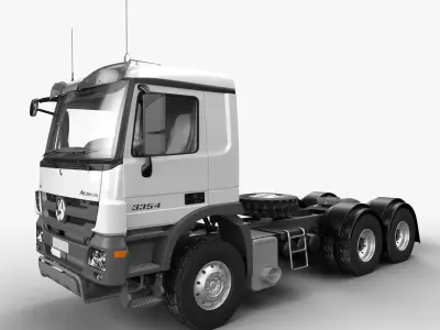Mercedes benz actros 3354 3D model