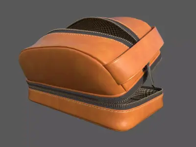 Gaming Pouch Tactical Utility Waist Bag 3D Model Low-poly 3D model