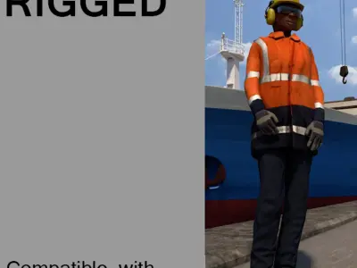  Rigged female workers 