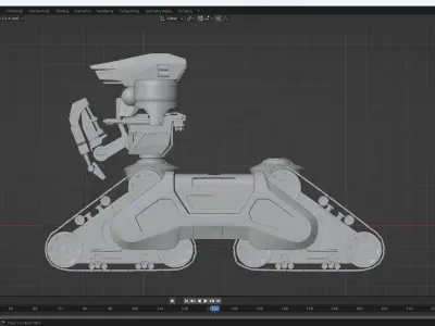 Terminator Goliath tank 3D model