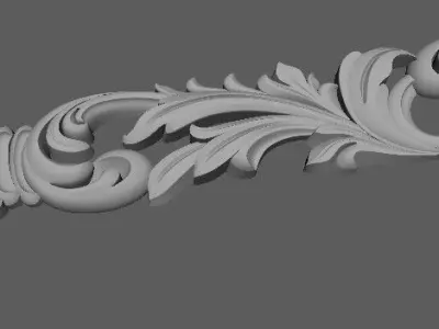 dekor ornament 3D model 220