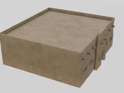 Egyptian House Free 3D model