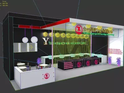 Exhibition - Area -6X9-3DMAX2009-019 3D model