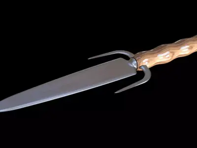 Knife 3D model 29