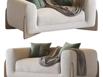 Softbay Armchair 3D model