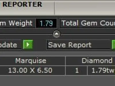 Marquise Solitaire Ring 3D print model 4