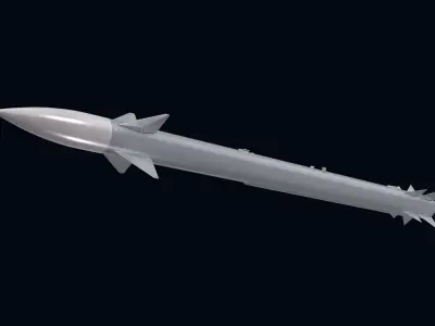 SkySpear Missile 3D model