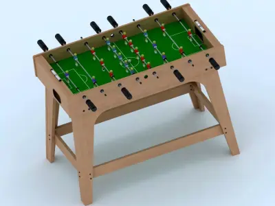 Football Table-2 3D model