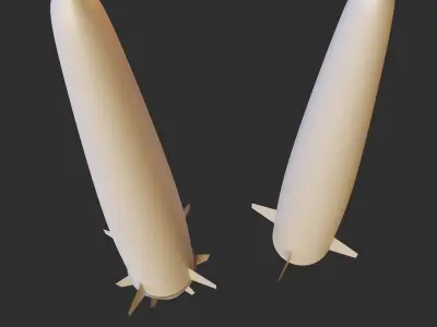 Kh-47M2 Kinzhal 3D model purchase