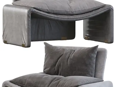 Armchair Aston Martin 3D model