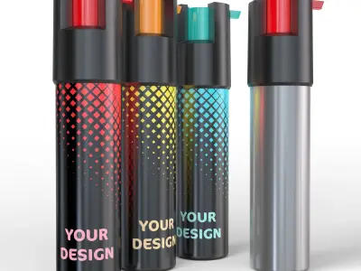 Self Defense Pepper Spray 3D model