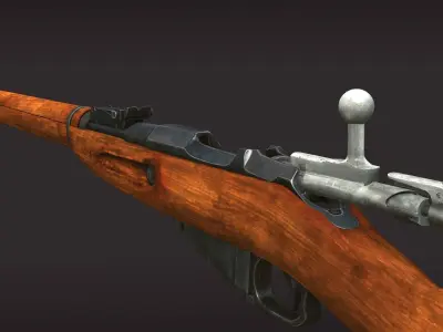 Mosin-Nagant 3D model