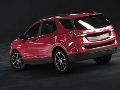 Chevrolet Equinox 2022 Low-poly 3D model