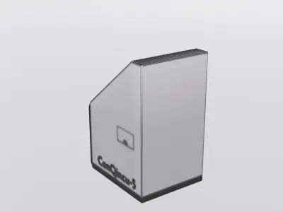 SciFi Laboratory Incubator Low-poly 3D model