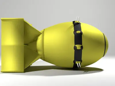 Atomic Bomb - Fat Man 3D model