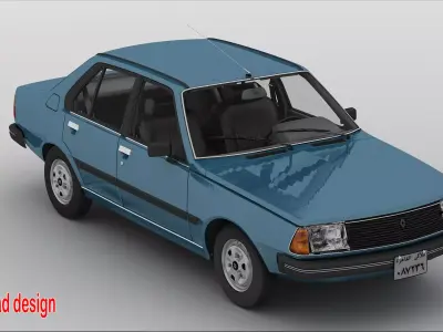 renault 18 1978 3ds Max and lumion  3D model