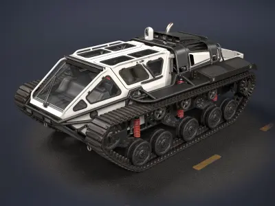 Ripsaw EV3-F4 PBR 3D model