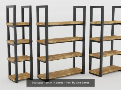 Rustica Home Series 3D Model Pack
