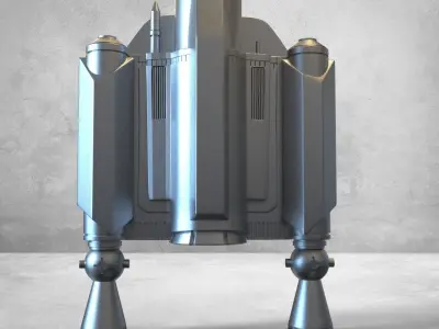 Mandolorian Jetpack 3D print model