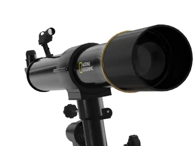 Telescope National Geographic BLENDER 3D Model Cycles 3D model
