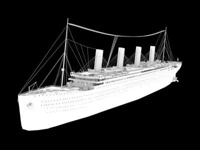 RMS Titanic 3D model