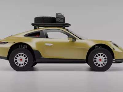 Porsche 911 Off Road 3D model