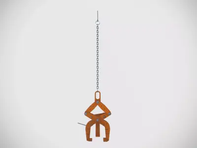 Assets Grip Holder 3D model