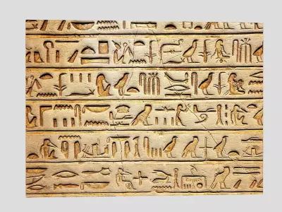 Ancient Egypt-hieroglyph-3D printing 3D model