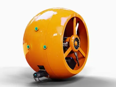 MonoDrone 3D model