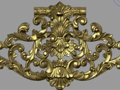 3d neoclassical pattern file 3D print model