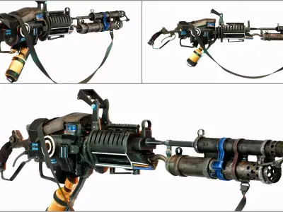 flame Thrower 3D model
