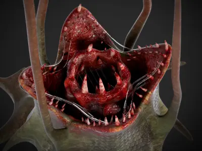 Plant monster  3D model