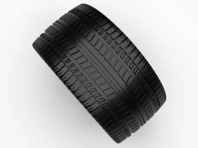 Car Wheel 3D model by erikyavrumyan