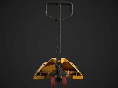 Pallet Jack Low-poly 3D model shop