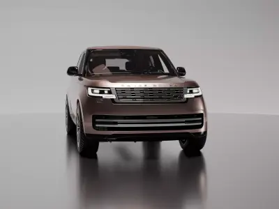 Range Rover 3d model rigged full textured Blender 3D model