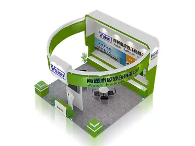 Exhibition - Area - 6X6-3DMAX2012-04 3D model