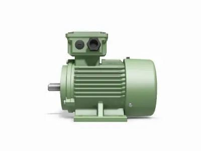 80 B34a Top IEC electric motor - 3D CAD model 3D model