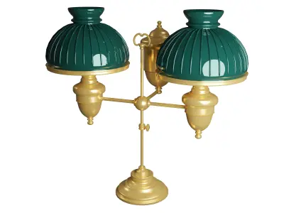 Victorian Antique Table Lamp model 3D model