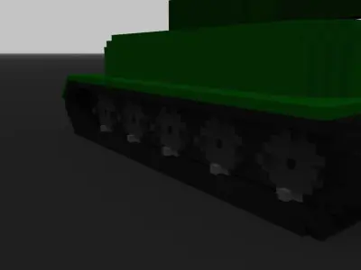 Tank magicavoxel 3D model
