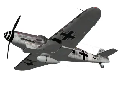 Messerschmitt Bf 109 G6 3D model