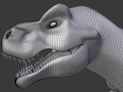 Tyrannosaurus Rex 3D model shop