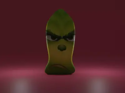 The Grinch Surf table 3D model