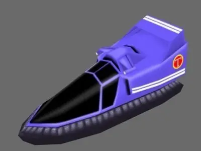 BHoverCraft hovercraft 3D model