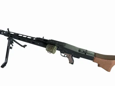 Machine Gun 42 3D model